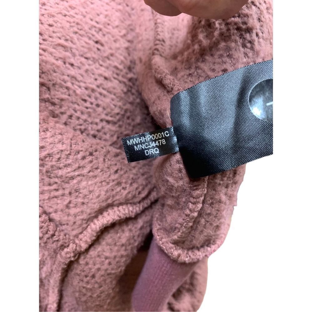 Marc New York Andrew Marc Mauve Fuzzy Hooded Zip … - image 7